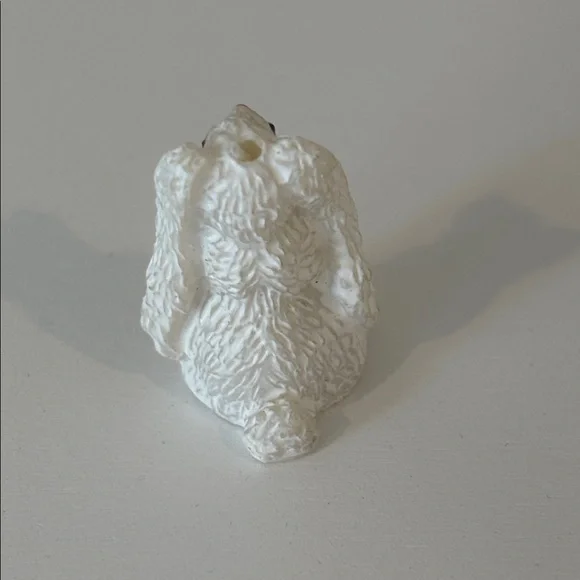 Vintage collectible long eared Bunny Figurine mini resin rabbit Easter decor - Picture 4 of 10
